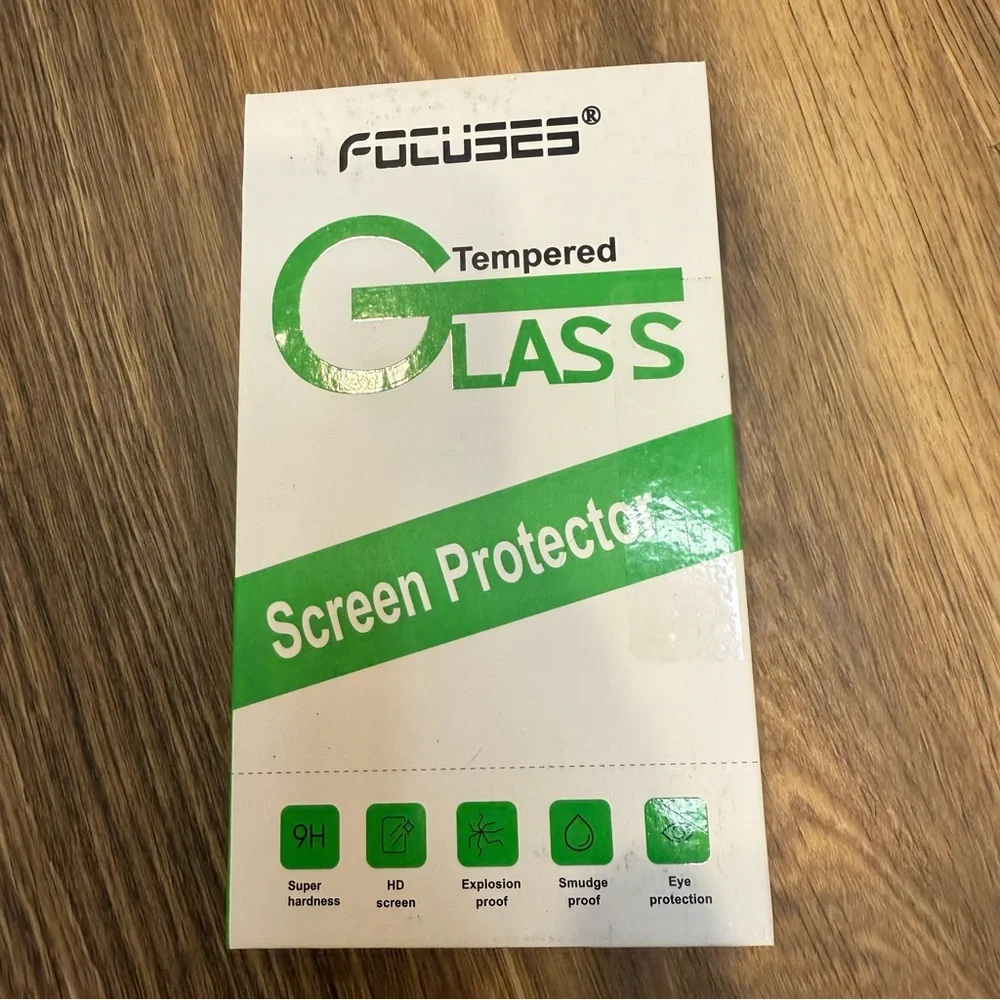 Green Tempered Glass Screen Protector